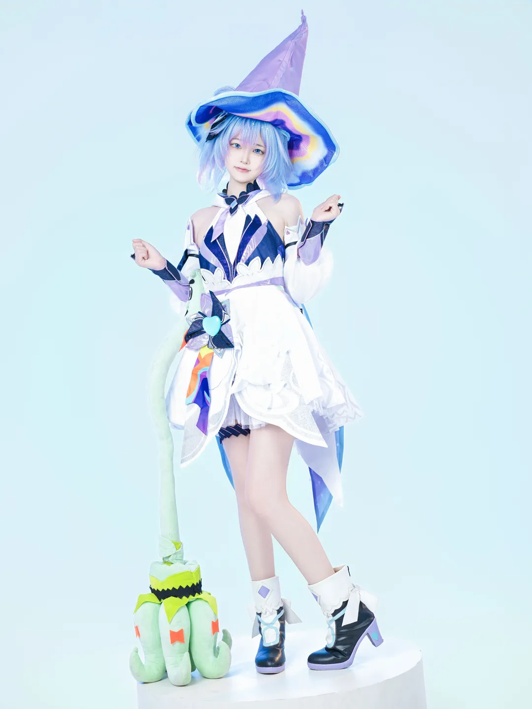 【小乔cos】时之魔女的魔法杖，还真是一个调皮的小家伙 - 第 6 张