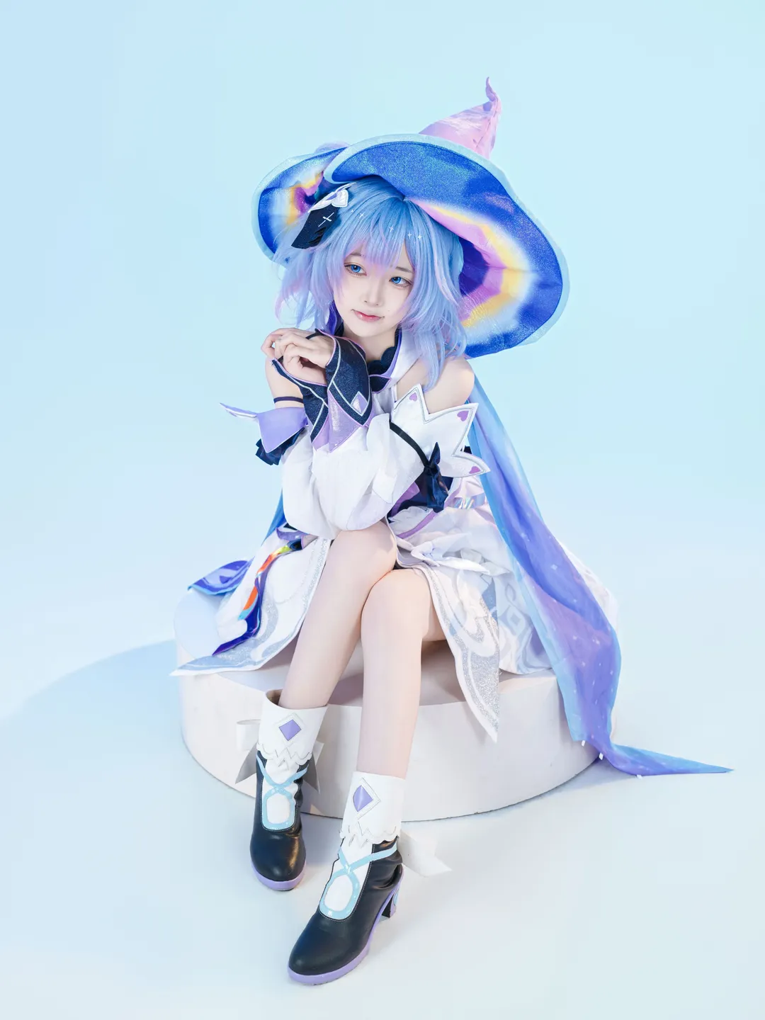 【小乔cos】时之魔女的魔法杖，还真是一个调皮的小家伙 - 第 9 张