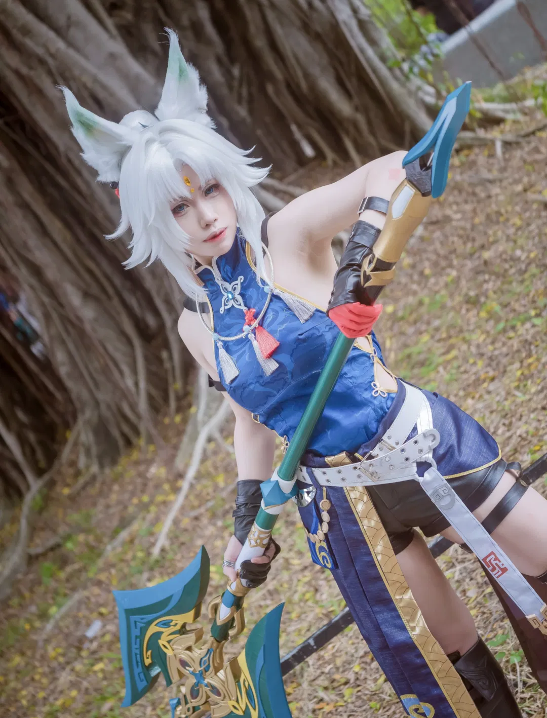 【飞霄cos】星穹铁道曜青将军的高温漫展场照 - 第 10 张