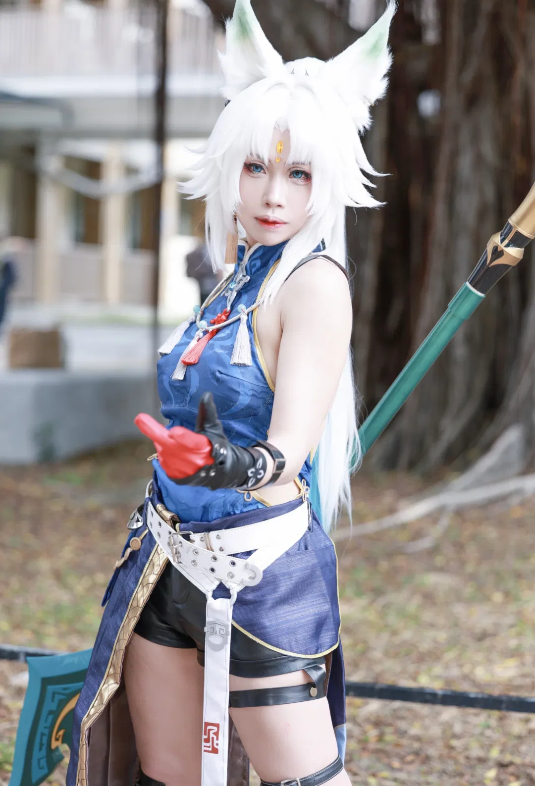 【飞霄cos】星穹铁道曜青将军的高温漫展场照 - 第 2 张