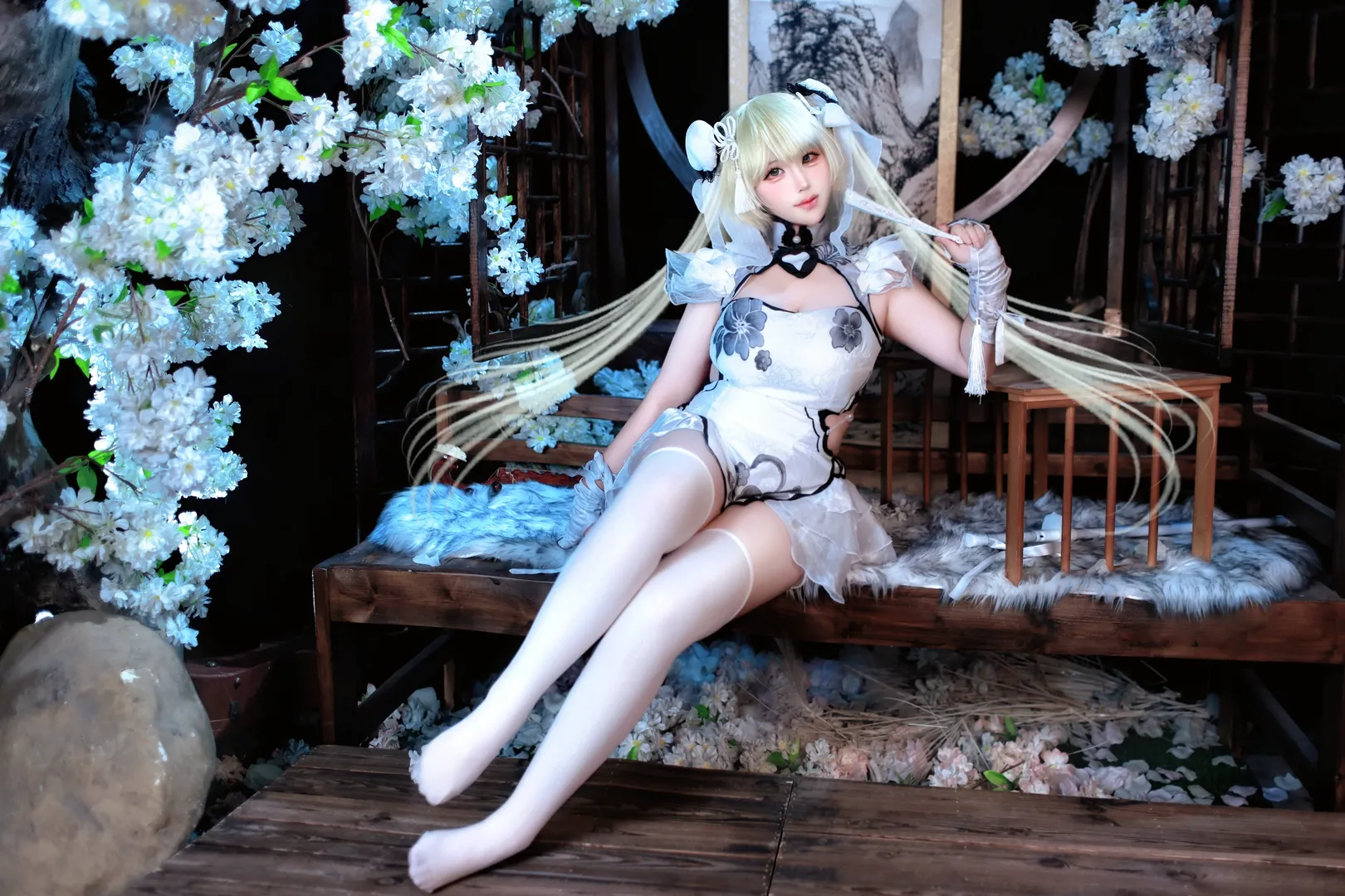 【殷紫萍cos】玉髓冰心古風旗袍正片的拍攝心得分享 - 第 10 張