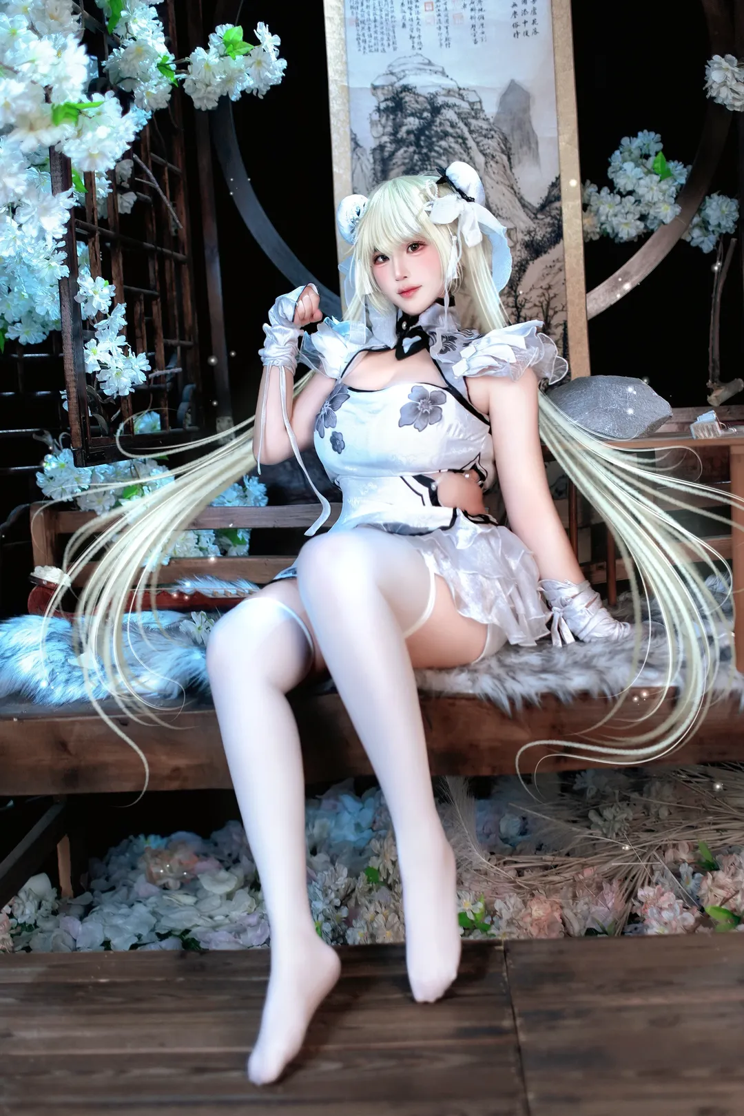 【殷紫萍cos】玉髓冰心古風旗袍正片的拍攝心得分享 - 第 2 張