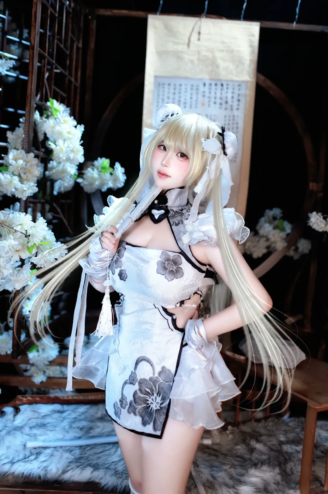 【殷紫萍cos】玉髓冰心古風旗袍正片的拍攝心得分享 - 第 3 張