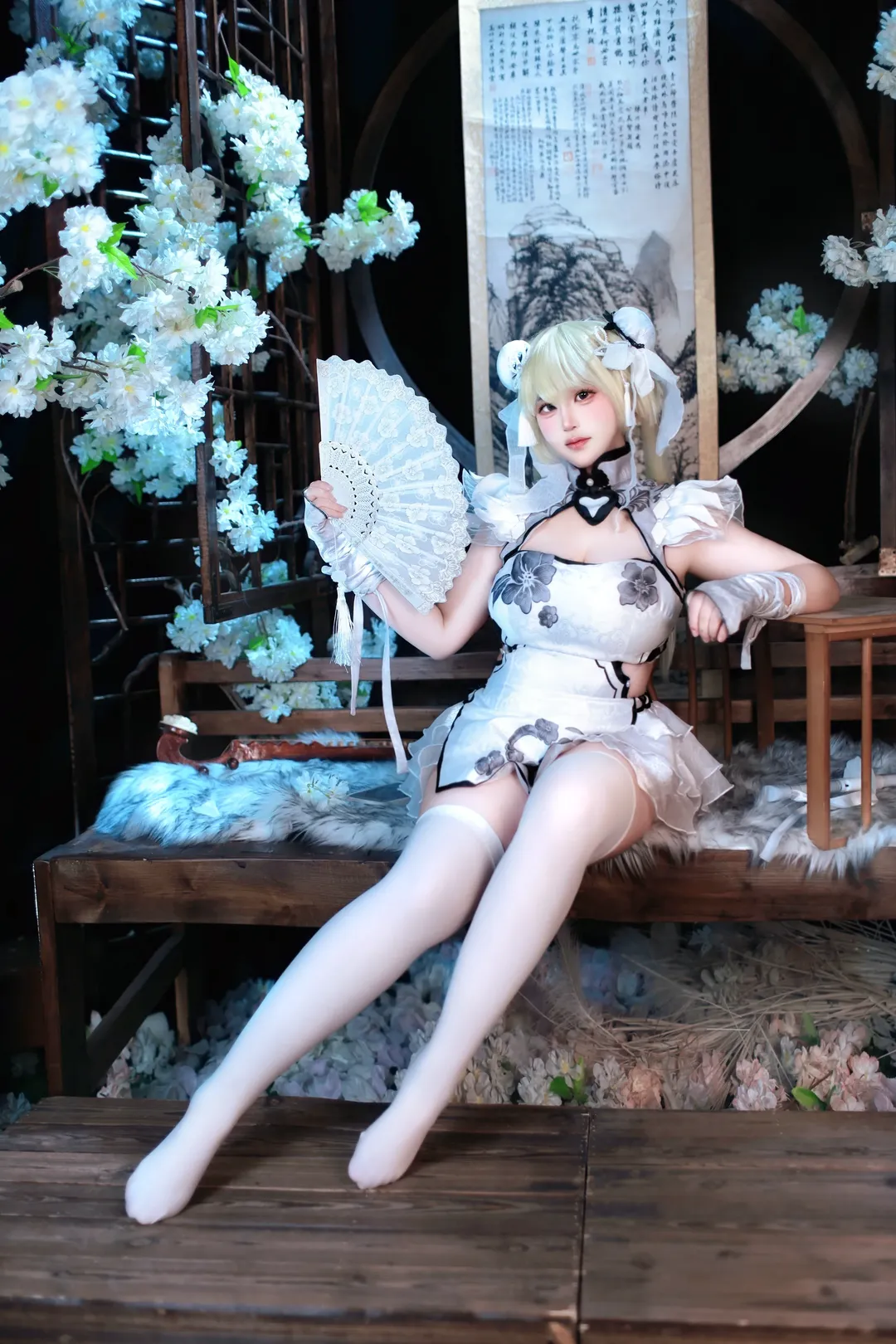 【殷紫萍cos】玉髓冰心古風旗袍正片的拍攝心得分享 - 第 4 張
