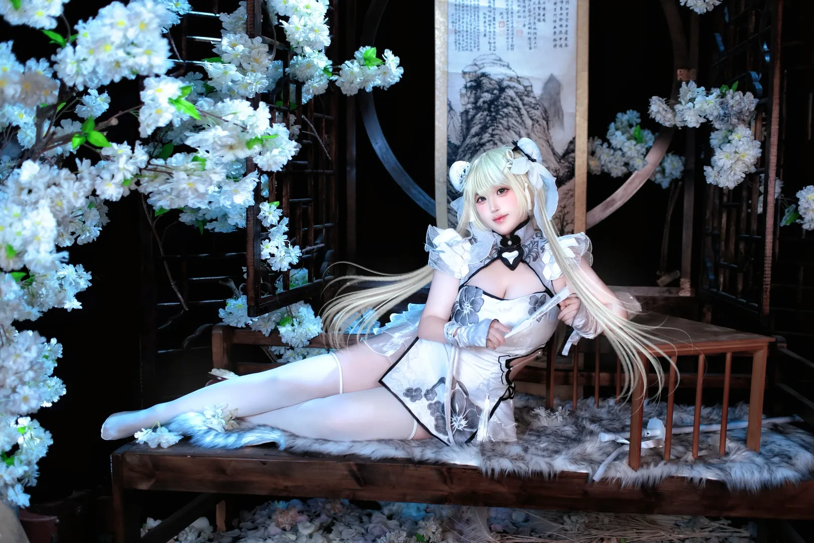 【殷紫萍cos】玉髓冰心古風旗袍正片的拍攝心得分享 - 第 9 張