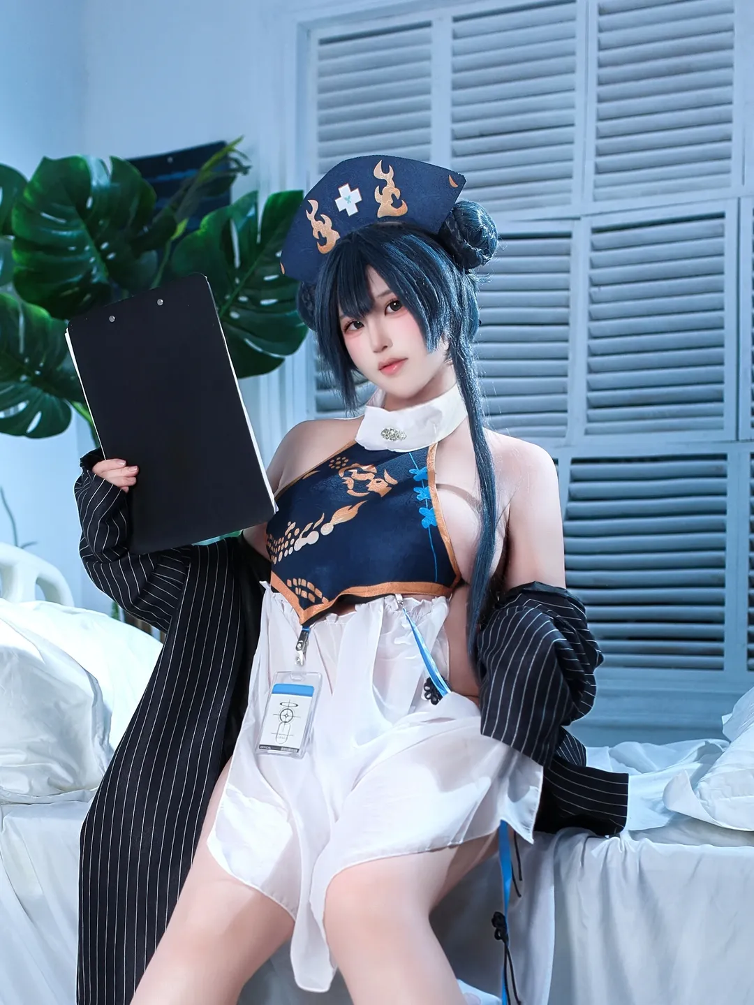 【龙华妃咲cos】蔚蓝档案的护士长来查房了 - 第 2 张