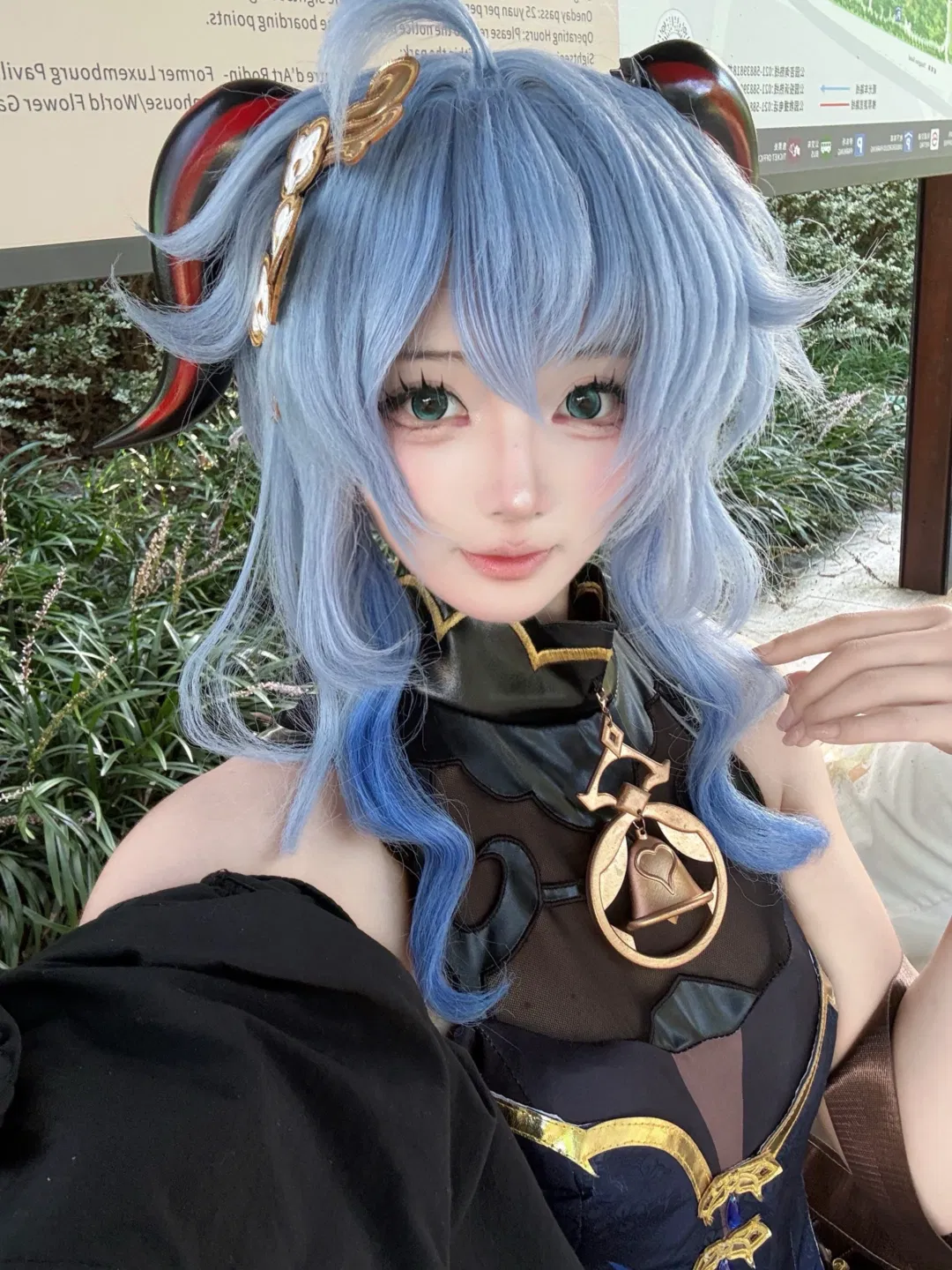 【甘雨cos】原神王小美今日出片，美瞳致歉 - 第 2 张