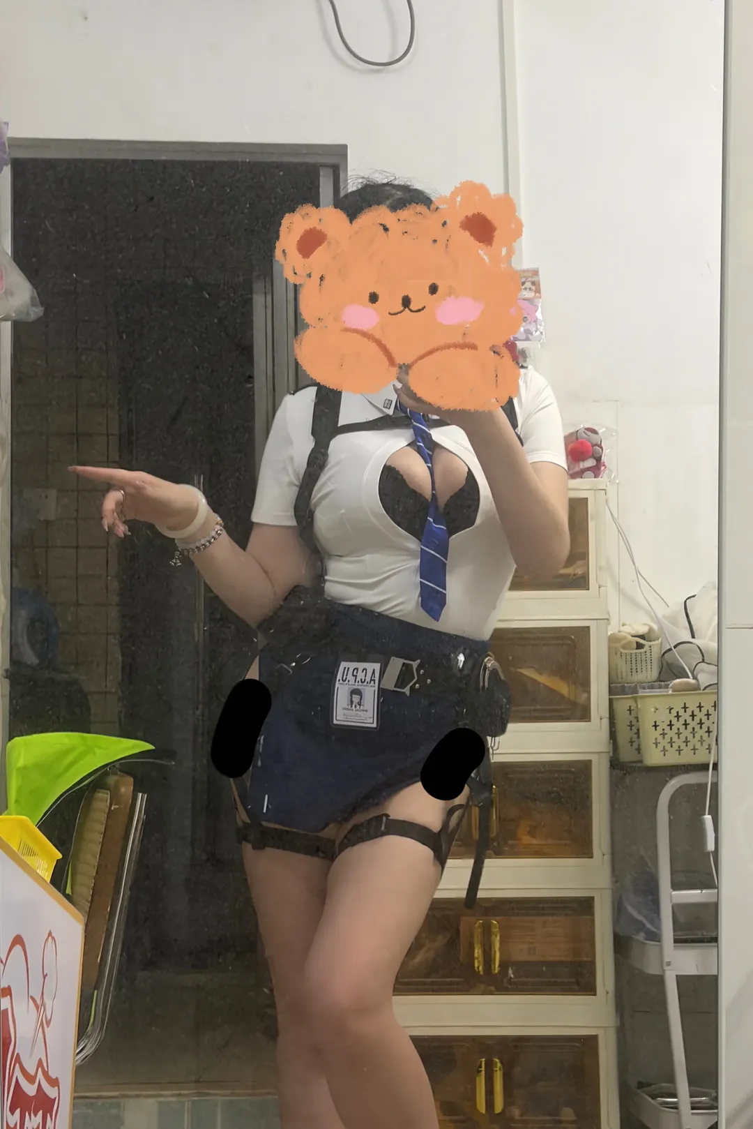 【杀手妻子Dcos】胜利女神妮姬，萤火虫漫展化身交警开罚单