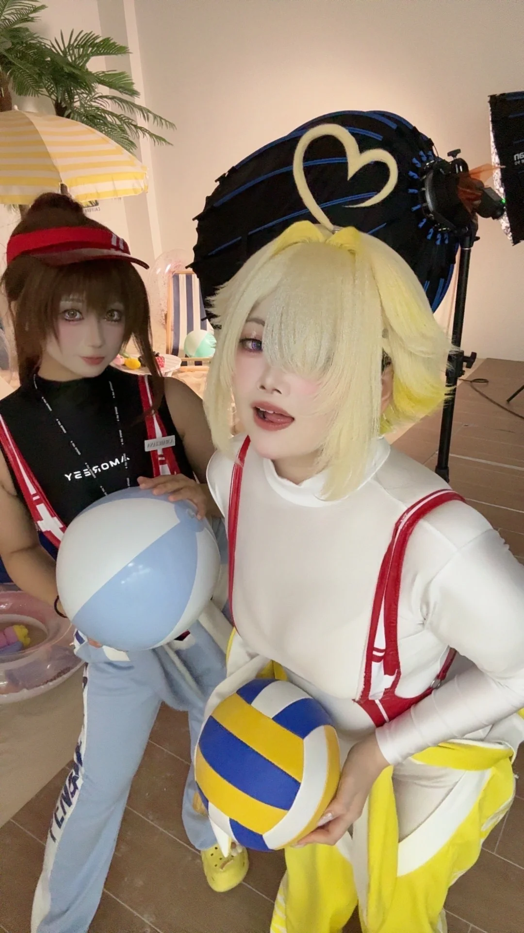 【伊莱格cos】胜利女神 泳装实况分享 - 第 1 张