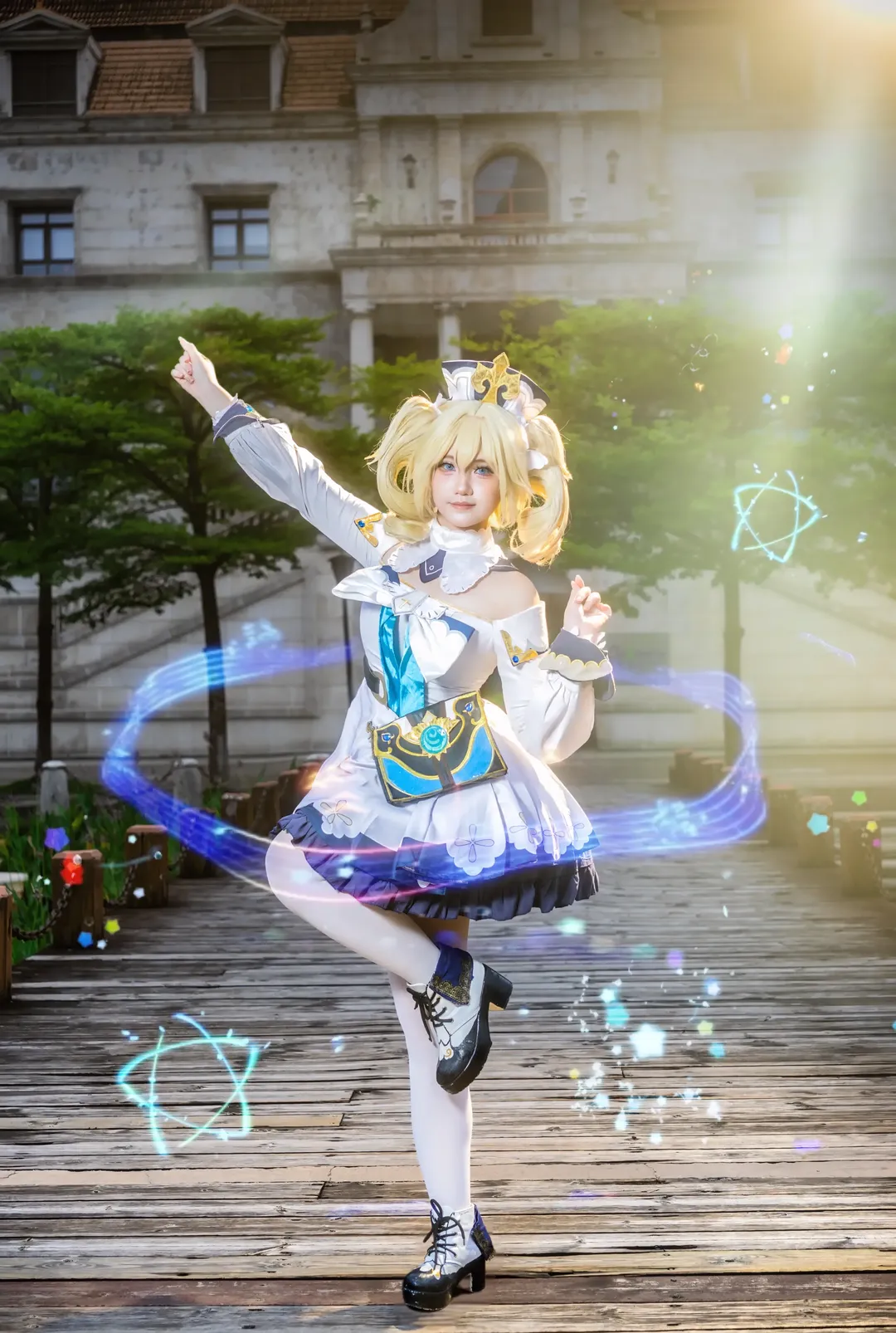 【芭芭拉cos】原神祈禮牧師，願這抹閃耀治癒你的每一天 - 第 1 張
