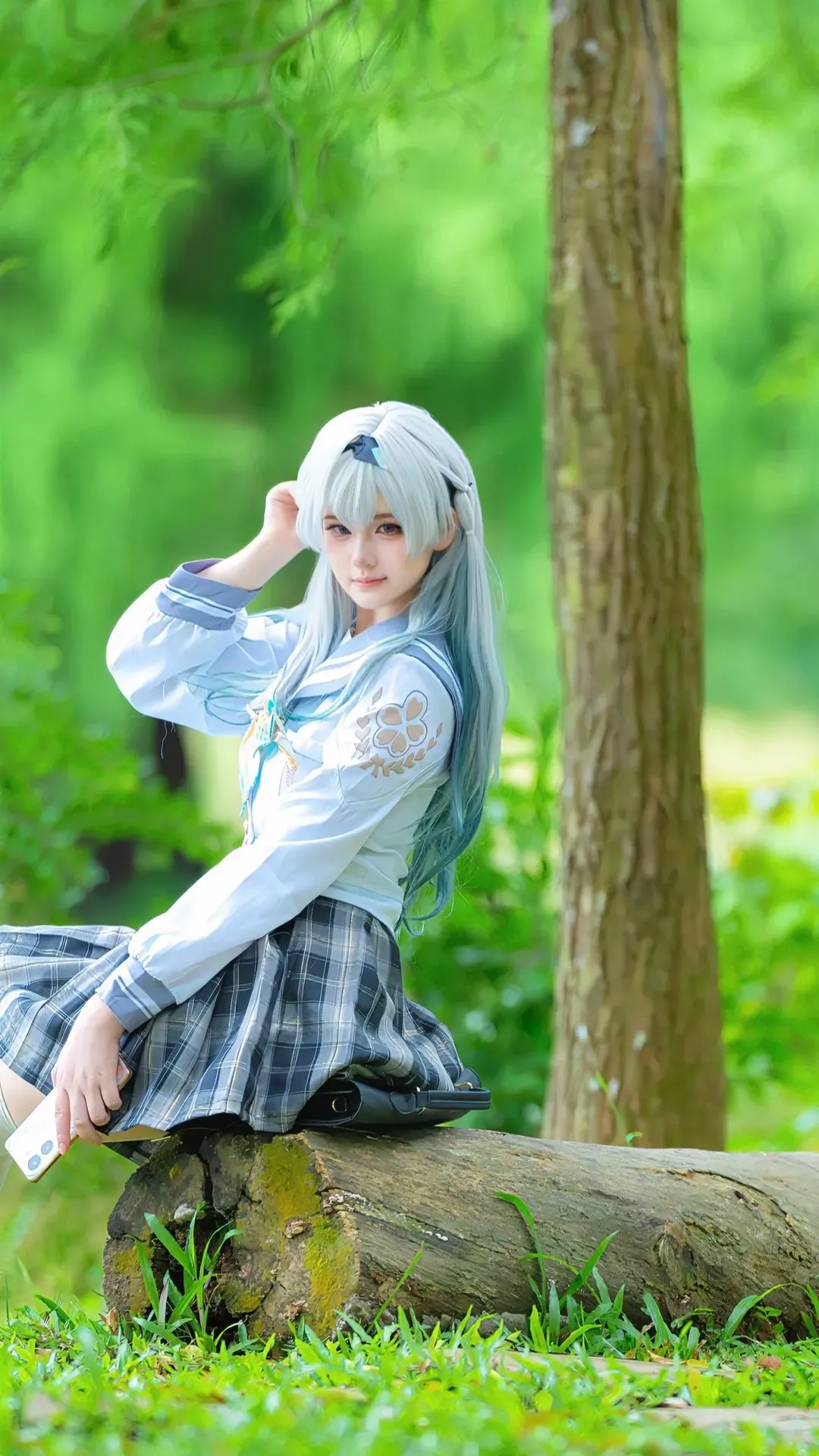 【流萤cos】崩坏星穹铁道流萤的户外自然光拍摄 - 第 1 张