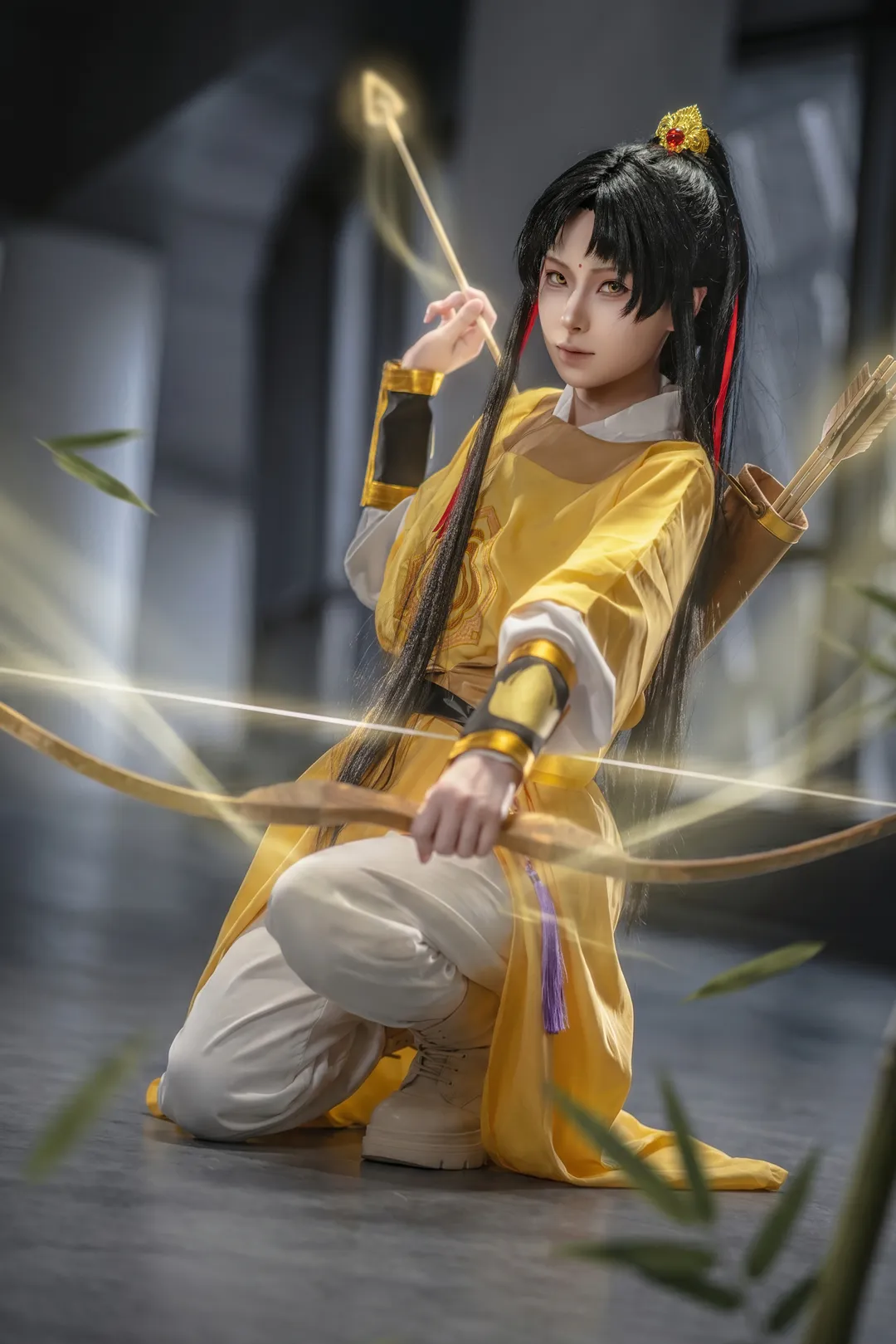 【金凌cos】魔道祖师金凌，弯弓射箭尽显少年锋芒 - 第 2 张