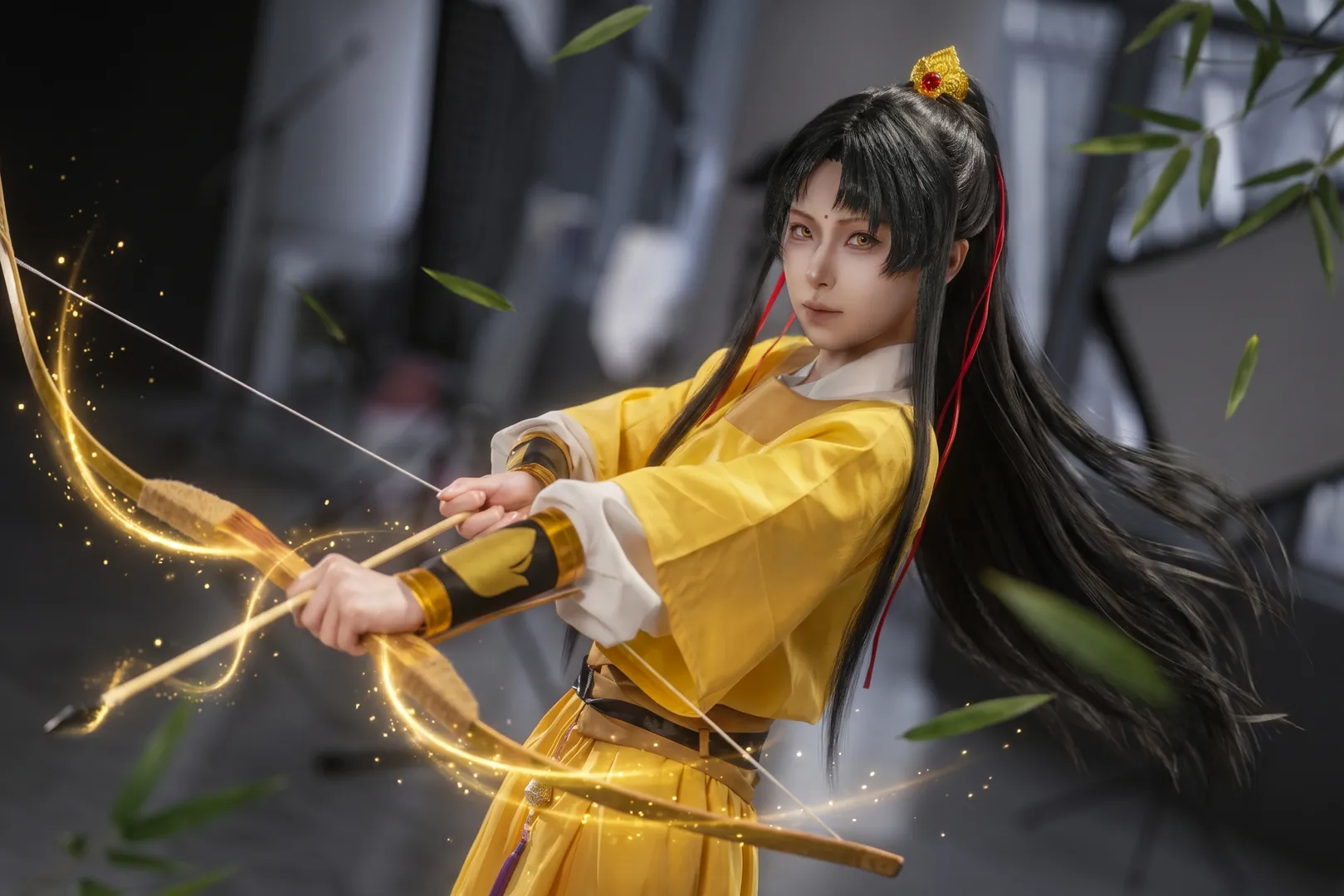 【金凌cos】魔道祖师金凌，弯弓射箭尽显少年锋芒 - 第 3 张