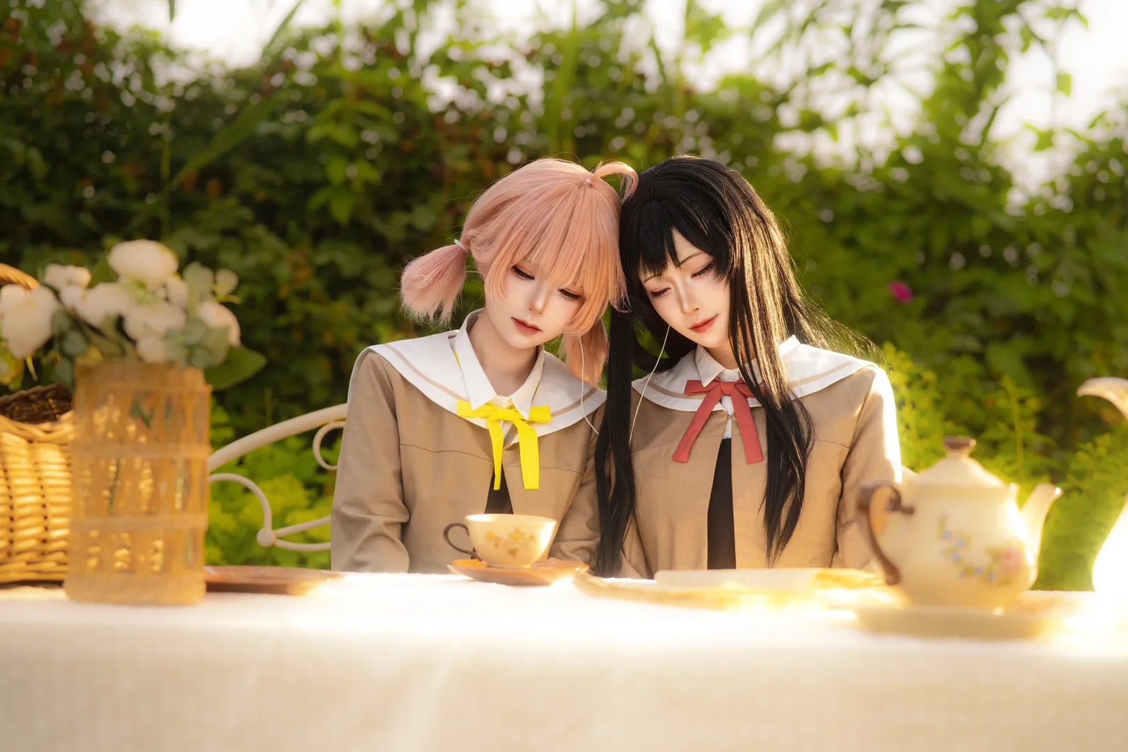 【七海灯子cos】终将成为你双人cosplay，与侑的静谧午后 - 第 2 张