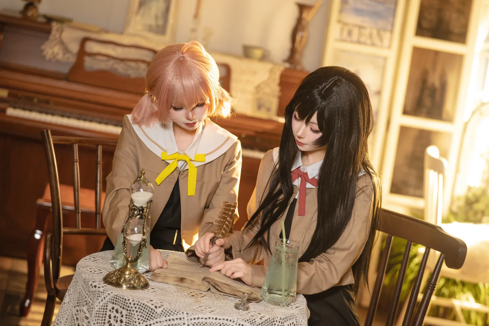 【七海灯子cos】终将成为你双人cosplay，与侑的静谧午后 - 第 3 张