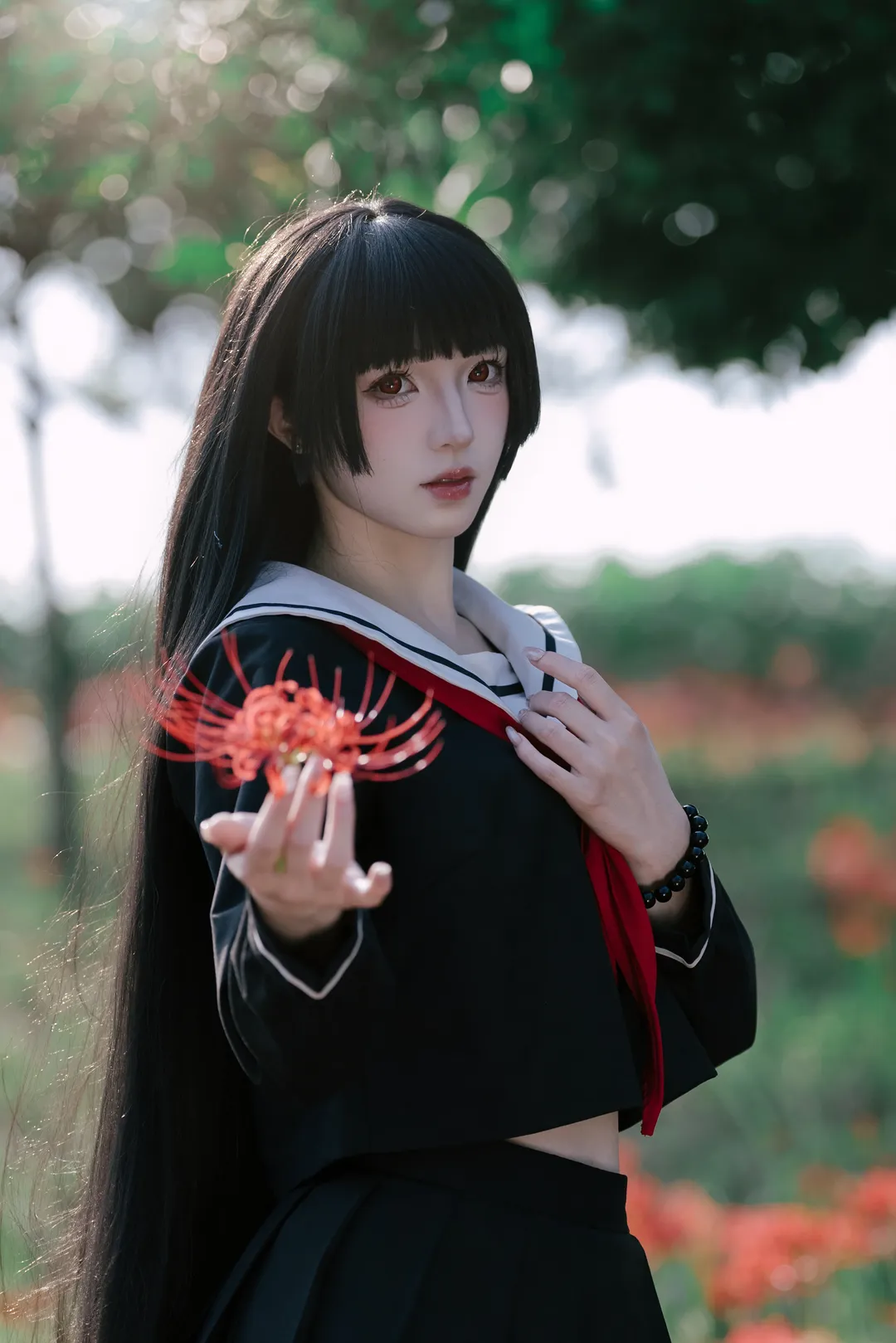 【閻魔愛cos】地獄少女彼岸花海外景正片 - 第 6 張