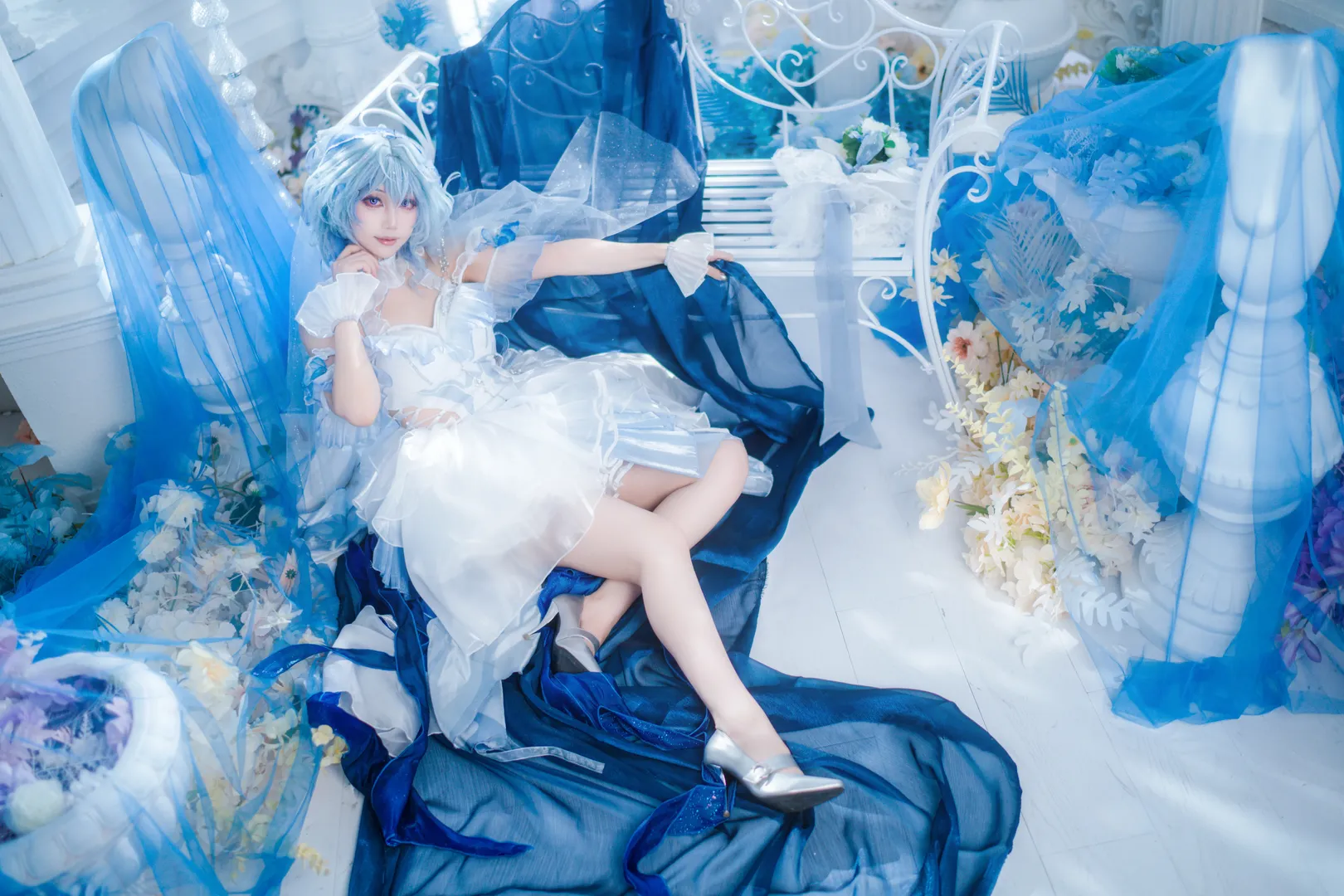 【守岸人cos】鳴潮藍色薄紗下的靜謐與永恆 - 第 6 張