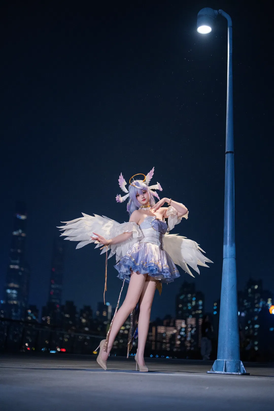 【知更鳥cos】崩壞星穹鐵道雨夜陸家嘴的溫柔歌聲 - 第 10 張