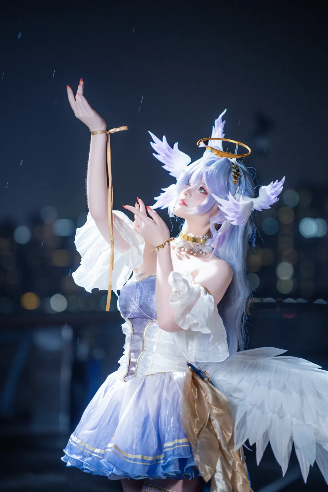 【知更鳥cos】崩壞星穹鐵道雨夜陸家嘴的溫柔歌聲 - 第 3 張