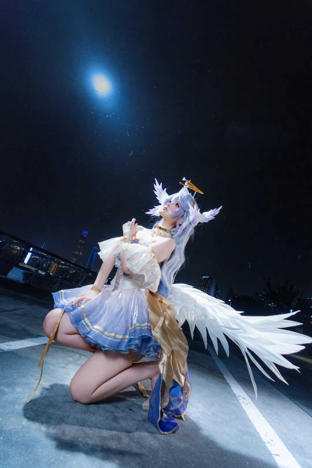 【知更鳥cos】崩壞星穹鐵道雨夜陸家嘴的溫柔歌聲 - 第 4 張
