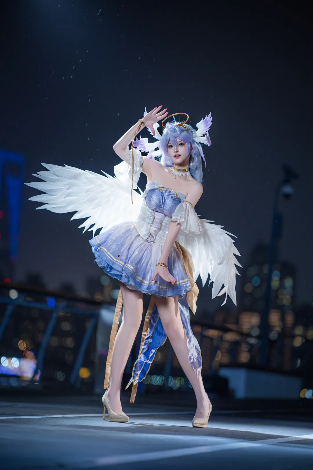 【知更鳥cos】崩壞星穹鐵道雨夜陸家嘴的溫柔歌聲 - 第 6 張