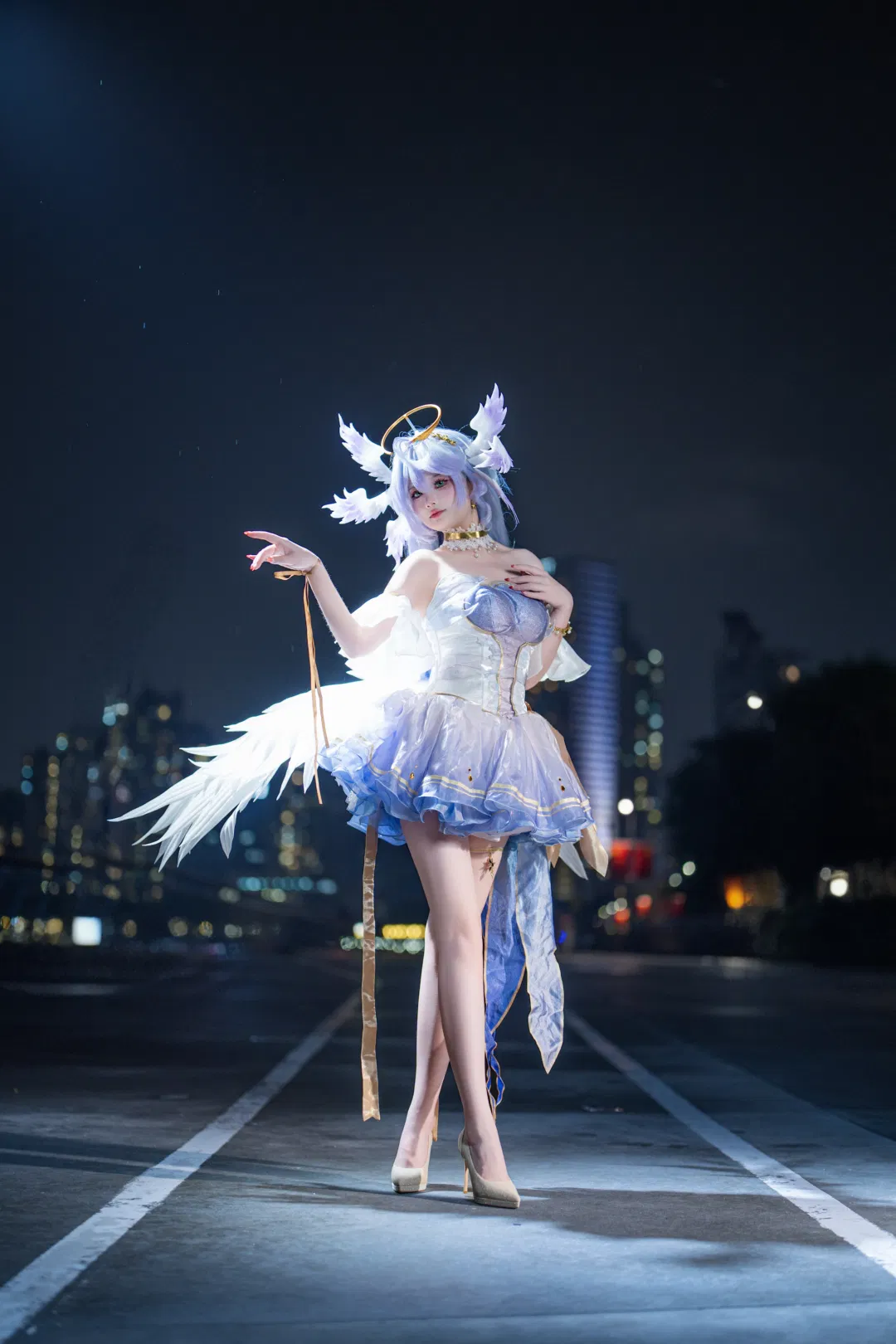 【知更鳥cos】崩壞星穹鐵道雨夜陸家嘴的溫柔歌聲 - 第 8 張