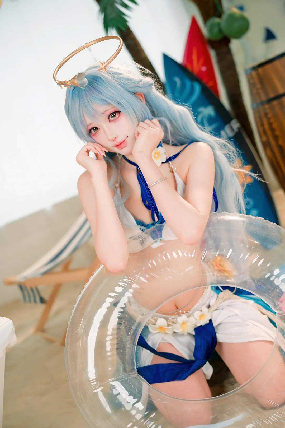 【知更鸟泳装cos】夏日海滩度假风情拍摄记录 - 第 5 张