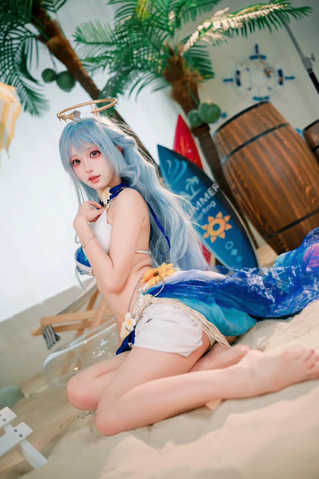 【知更鸟泳装cos】夏日海滩度假风情拍摄记录 - 第 6 张