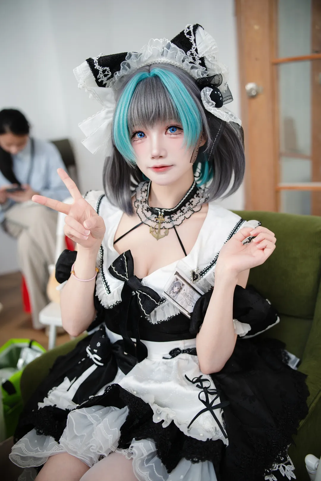【柴郡cos】碧藍航線黑白女僕裝細節分享 - 第 1 張