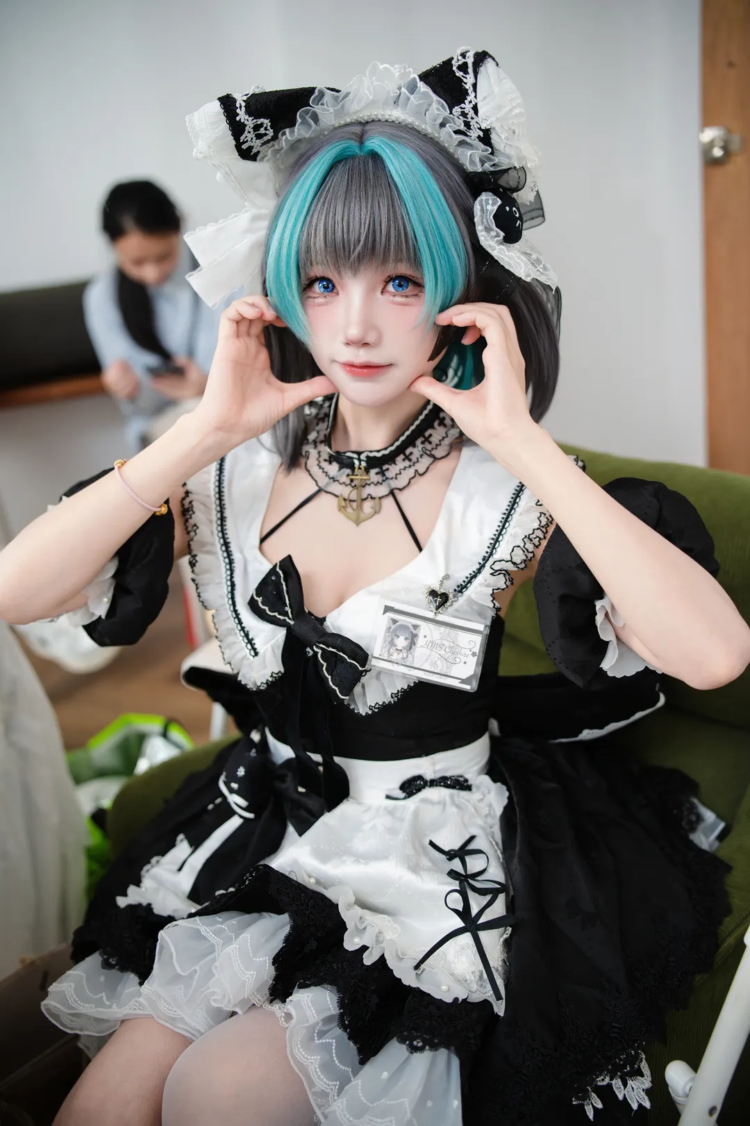 【柴郡cos】碧藍航線黑白女僕裝細節分享 - 第 3 張