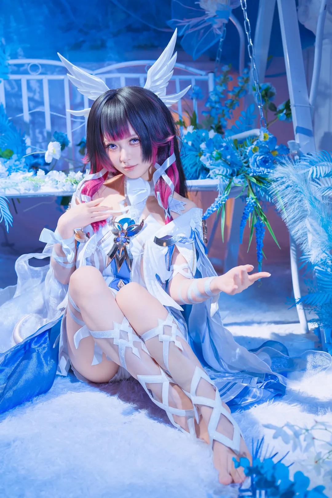 【哥倫比亞cos】原神星漫月下少女棚景正片 - 第 1 張