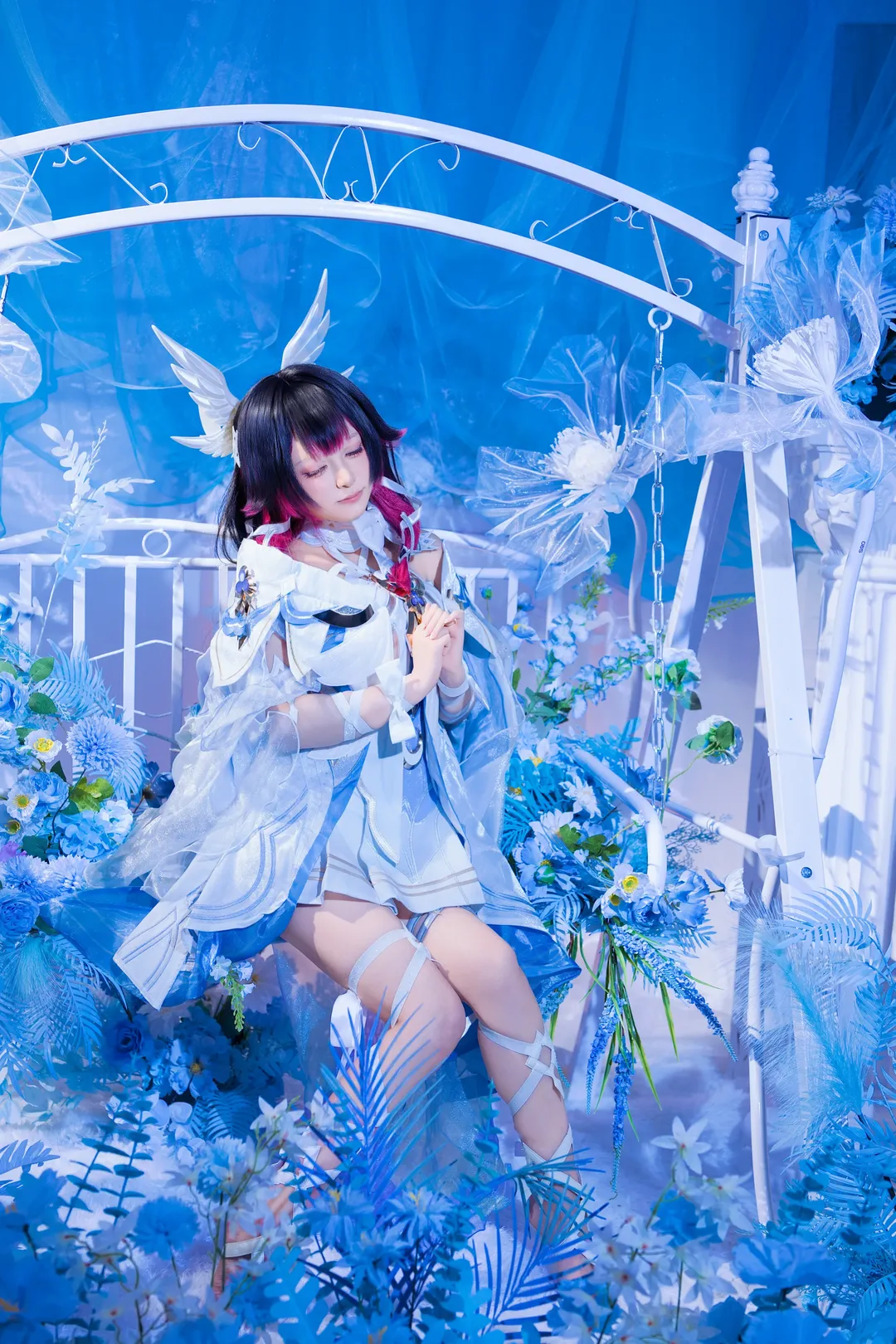 【哥倫比亞cos】原神星漫月下少女棚景正片 - 第 2 張