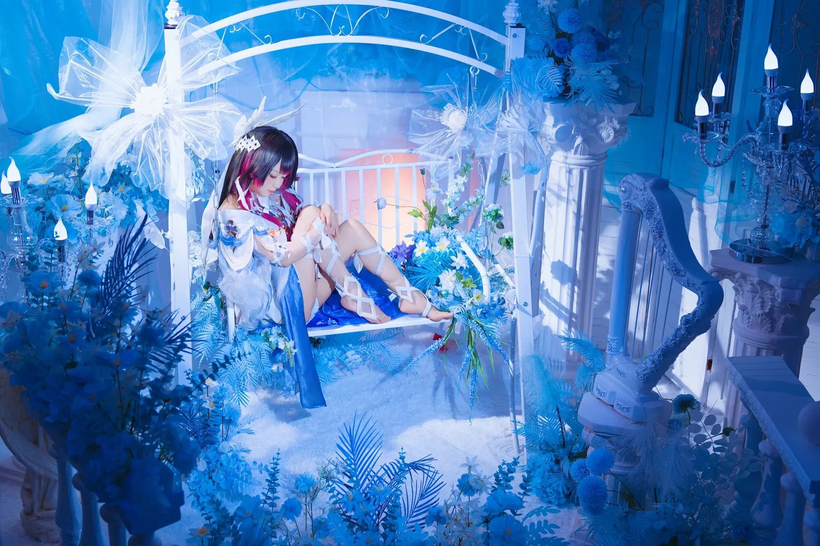 【哥倫比亞cos】原神星漫月下少女棚景正片 - 第 5 張