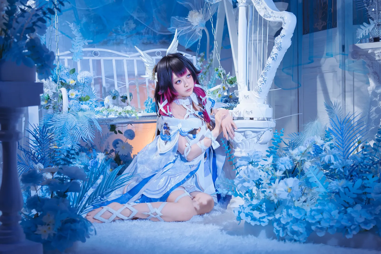 【哥倫比亞cos】原神星漫月下少女棚景正片 - 第 6 張