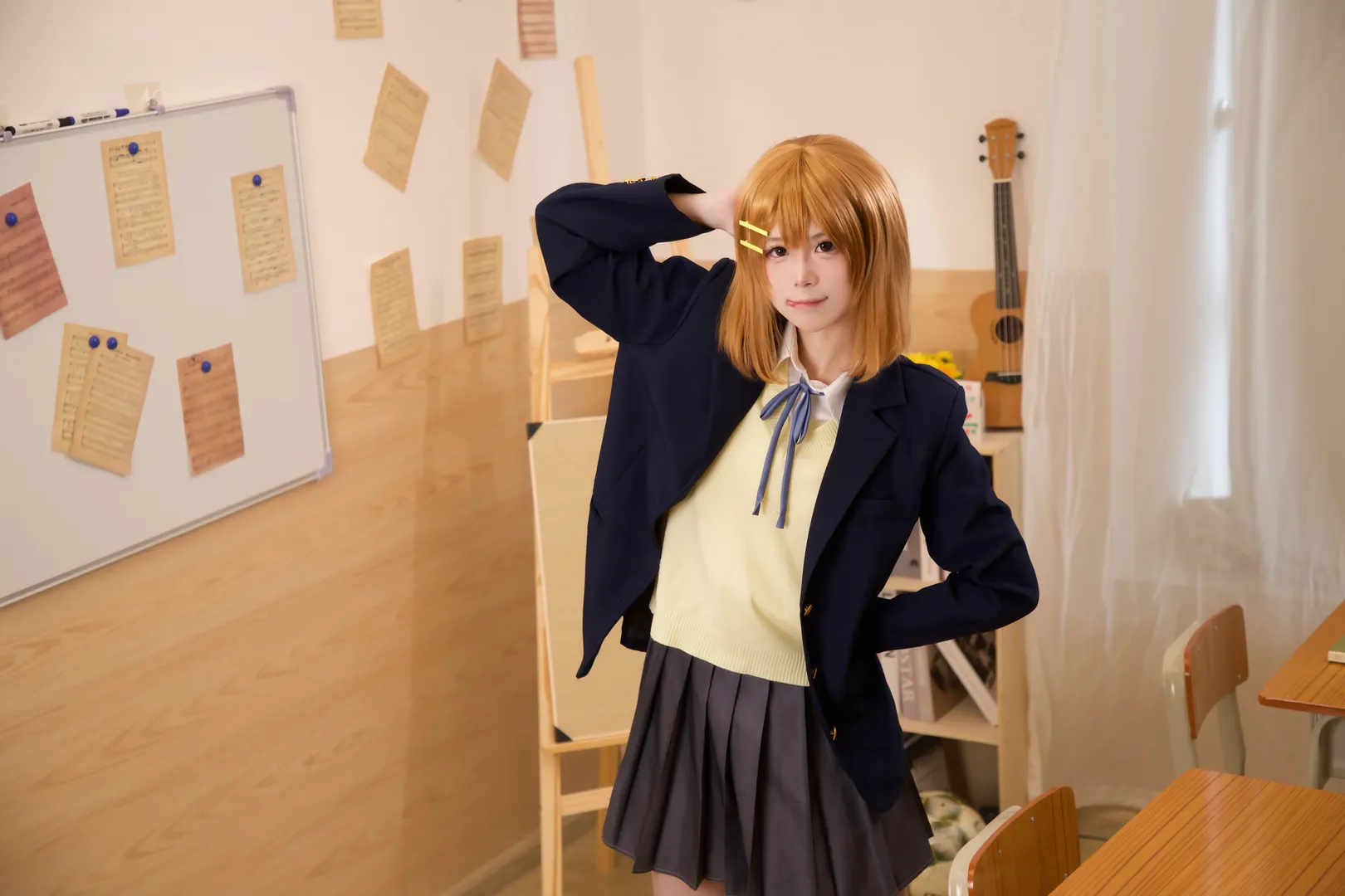 【平泽唯cos】轻音少女的校园日常 - 第 2 张