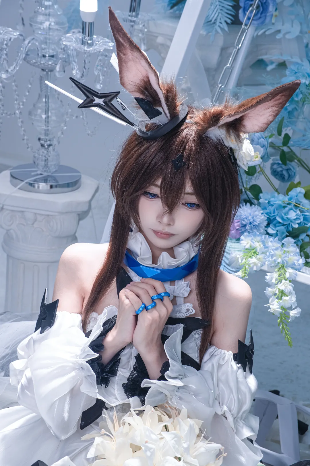 【阿米婭cos】明日方舟的藍白童話風正片 - 第 1 張