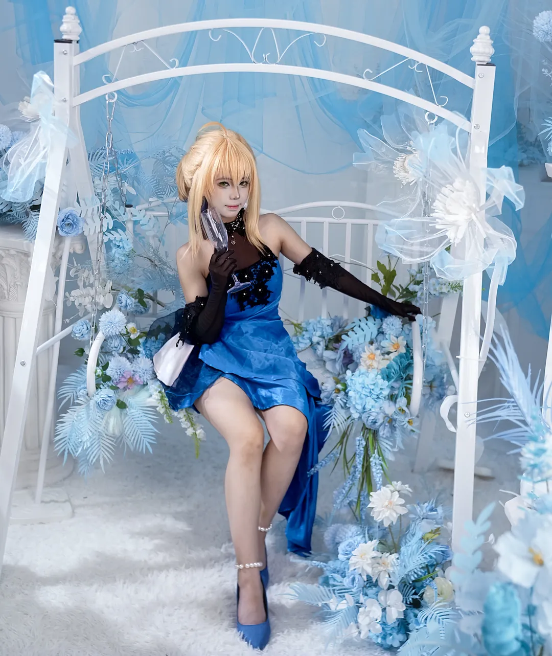【黑呆cos】Fate吾王黑呆棚拍正片分享 - 第 4 張