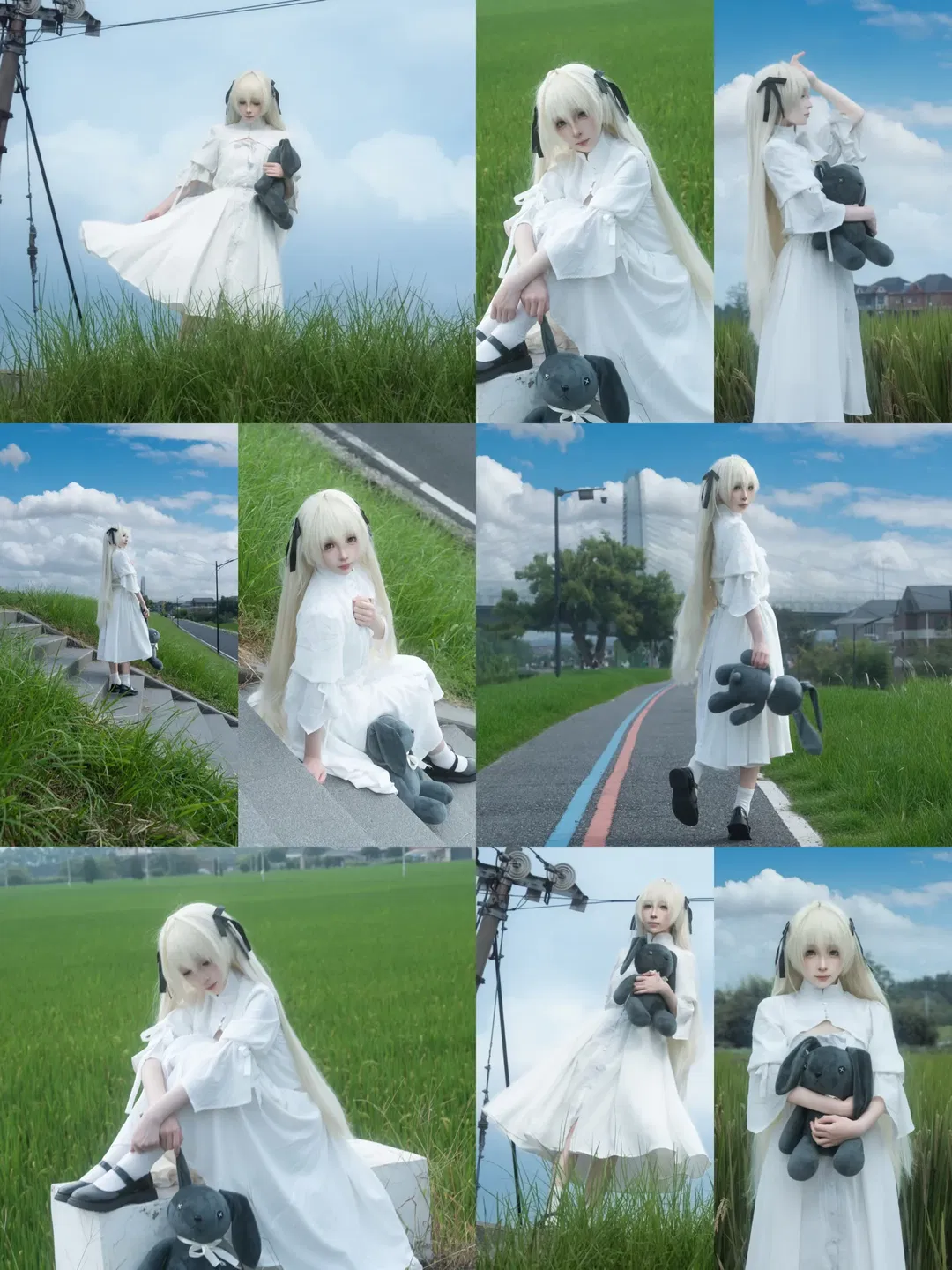 【春日野穹cos】悠远苍穹下的常服穹妹 - 第 1 张