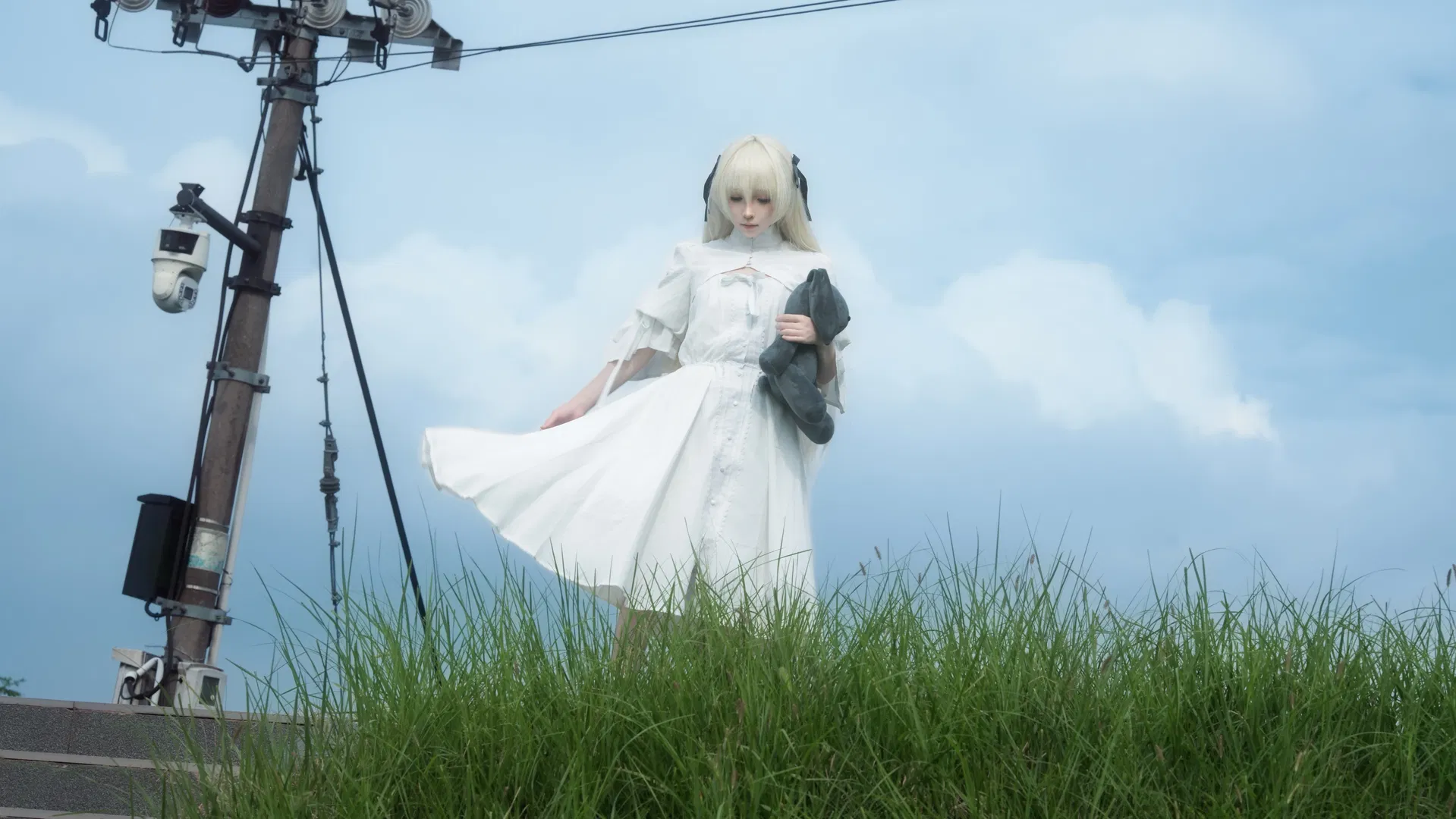 【春日野穹cos】悠远苍穹下的常服穹妹 - 第 2 张