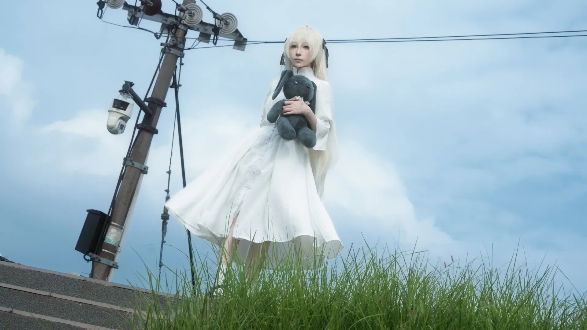 【春日野穹cos】悠远苍穹下的常服穹妹 - 第 3 张