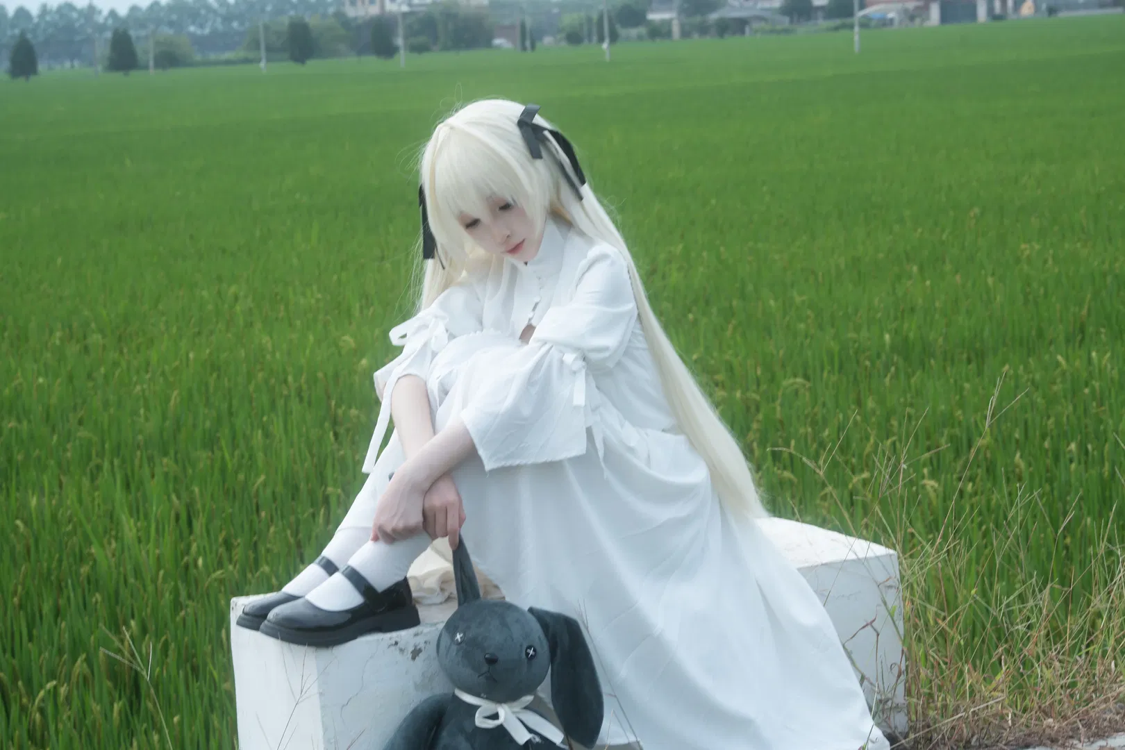 【春日野穹cos】悠远苍穹下的常服穹妹 - 第 4 张