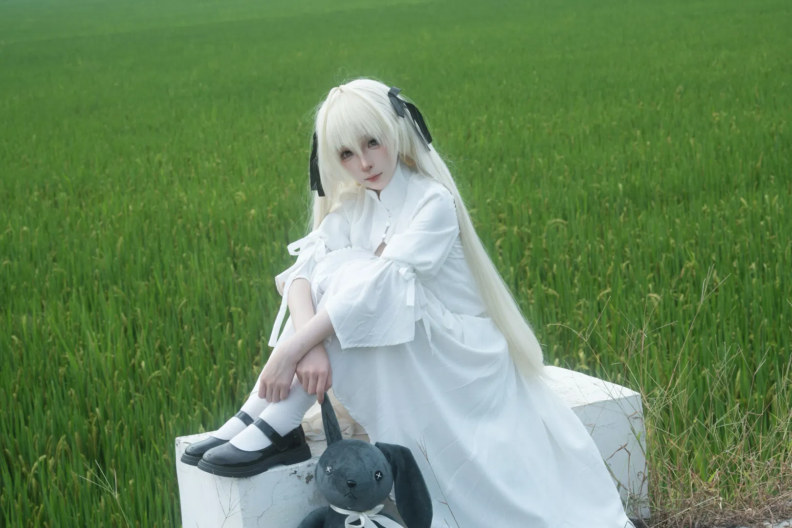 【春日野穹cos】悠远苍穹下的常服穹妹 - 第 5 张