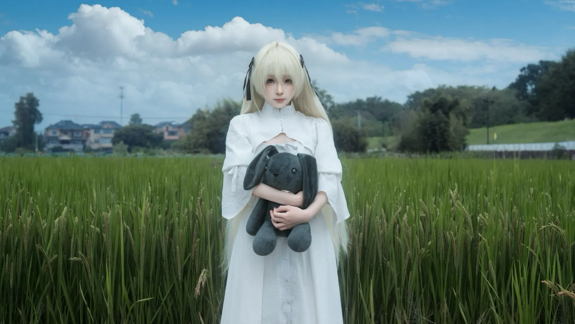 【春日野穹cos】悠远苍穹下的常服穹妹 - 第 6 张