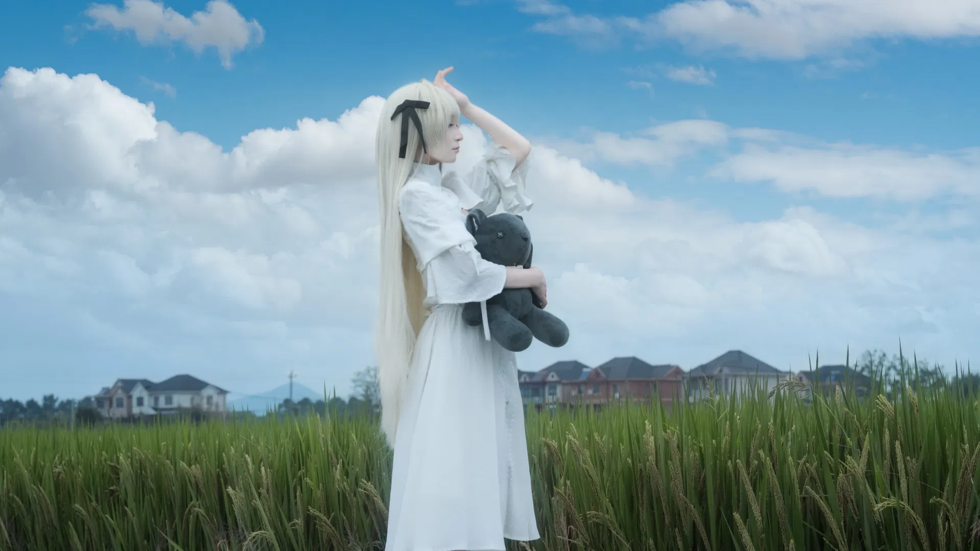 【春日野穹cos】悠远苍穹下的常服穹妹 - 第 8 张