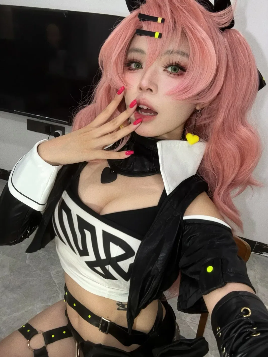 【妮可cos】绝区零妮可cicf漫展试衣 - 第 1 张
