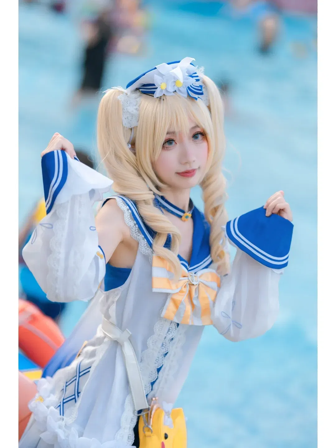 【芭芭拉cos】夏日泳池邊的清涼元氣少女 - 第 2 張