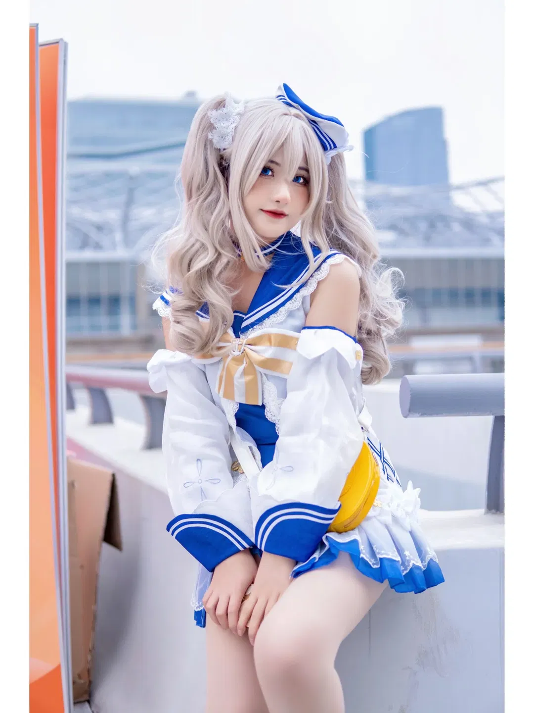 【芭芭拉cos】夏日里的闪耀偶像，漫展泳装返图 - 第 1 张