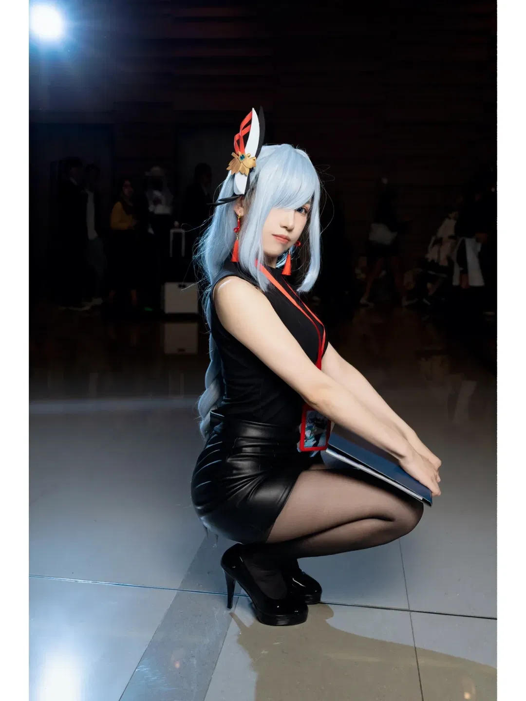 【申鹤cos】原神漫展OL风私设，清冷干练的职场调查员 - 第 2 张