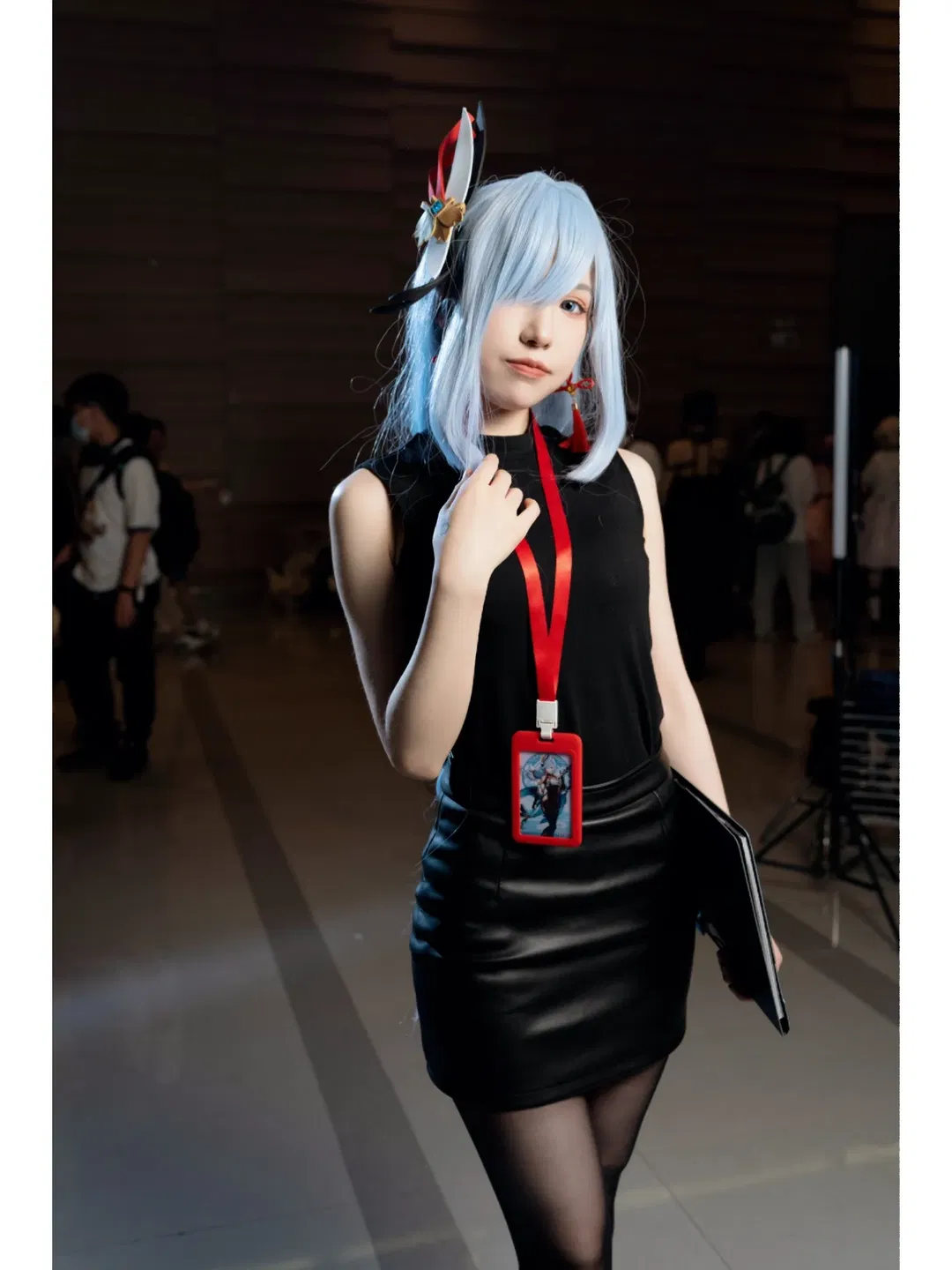 【申鹤cos】原神漫展OL风私设，清冷干练的职场调查员 - 第 7 张