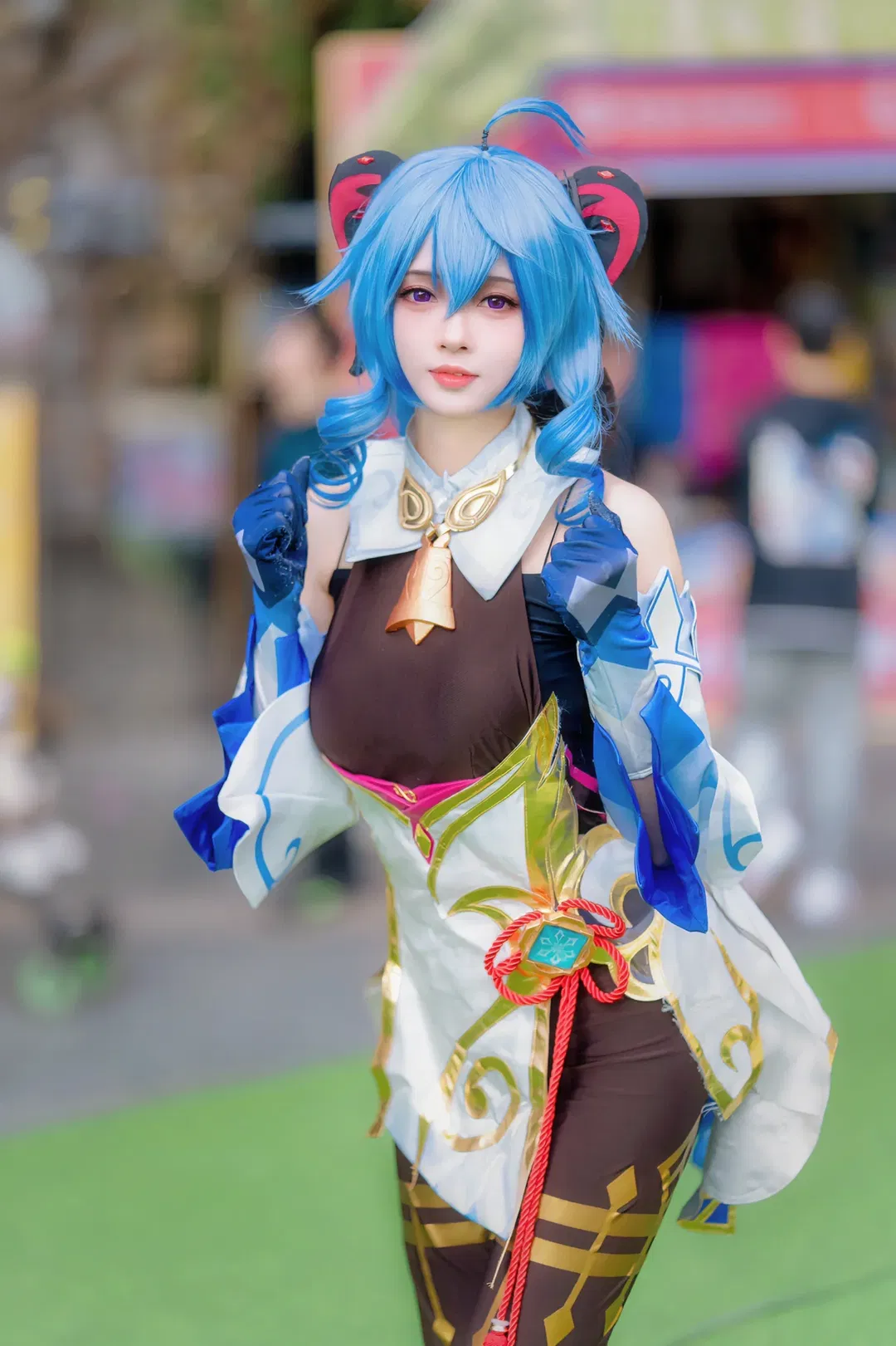 【甘雨cos】璃月海灯节的温柔灯火 - 第 1 张
